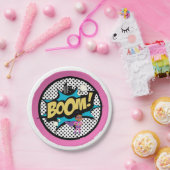 P.J. Tuttles Supergirl, Paper Tellers 7" - AfroPuf Pappteller (Party)