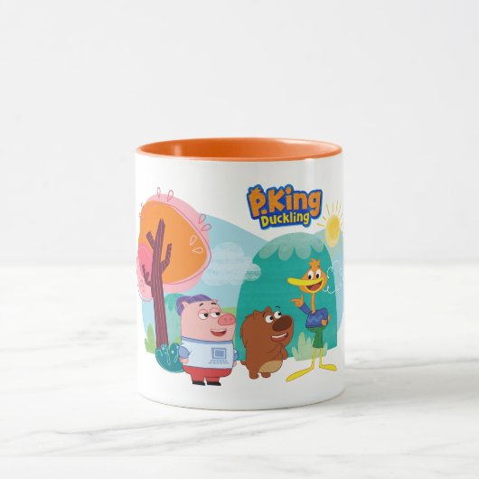 P. König Duckling - Charakter-Tasse Tasse (Zentrum)