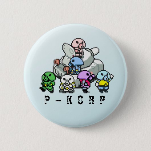 P-KORP Mutter-Knopf Button (Vorderseite)