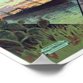 P.L.M. Alger Vintage Poster 1898 (Ecke)