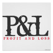 ‚P&L‘ POSTER (Vorderseite)