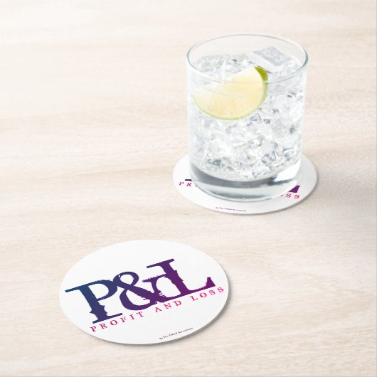 ‚P&L‘ RUNDER PAPPUNTERSETZER (Vor Ort)