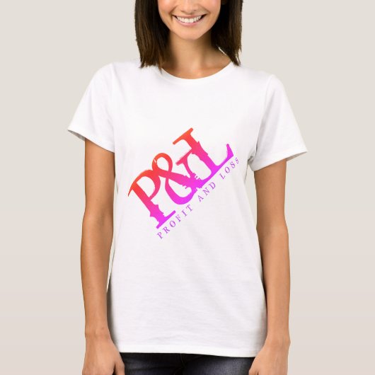 ‚P&L‘ T-Shirt (Vorderseite)