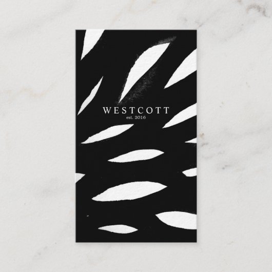 P L U M E VISITENKARTE (Vorderseite)