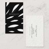 P L U M E VISITENKARTE (Vorne/Hinten)