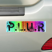 P.L.U.R AUTOAUFKLEBER (Auf Auto)