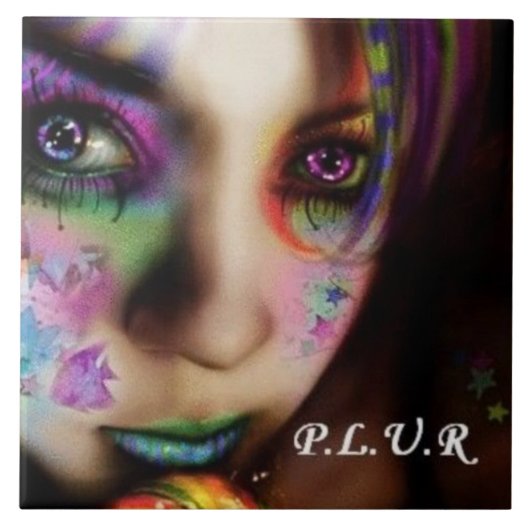 P.L.U.R. Fliese (Vorderseite)