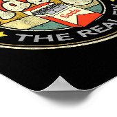 P Me A Fridge Cig Energy Drink Lover Fridge Cigare Poster (Ecke)