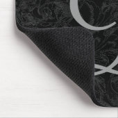 P: Monogram P Elegant Mousepad - Initialbrief (Ecke)