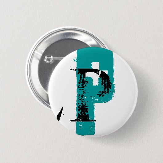 P Monogramm Button (Vorne & Hinten)