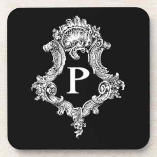 P Monogramm Untersetzer