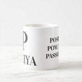 P) NAME, SCHREIBEN UND POSITIVE BESCHREIBUNG GESTE KAFFEETASSE (Mittel)