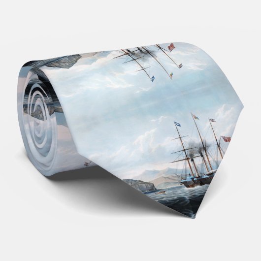 P&O-Dampfschiff Bentinck 1844 Krawatte (Gerollt)