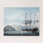 P&O-Dampfschiff Bentinck 1844 Puzzle (Horizontal)
