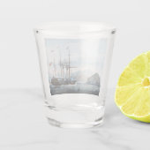 P&O-Dampfschiff Bentinck 1844 Schnapsglas (Rückseite)