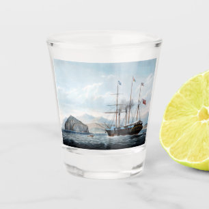 P&O-Dampfschiff Bentinck 1844 Schnapsglas