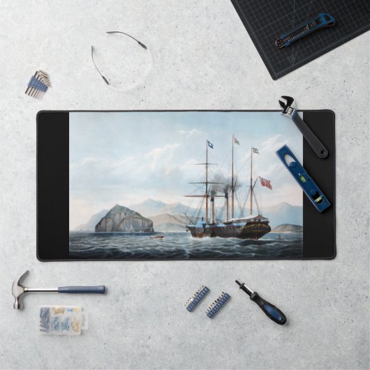 P&O-Dampfschiff Bentinck 1844 Schreibtischunterlage (Arbeitsplatz)