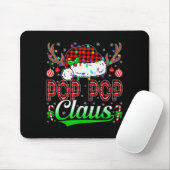 P P Claus Christmas Lights Matching Family Xmas Pa Mousepad (Mit Mouse)