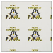 P.P.U. Graduate - Niedlicher Pinguin-Abschluss Stoff (Muster)