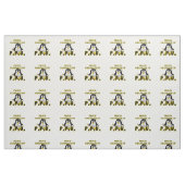 P.P.U. Graduate - Niedlicher Pinguin-Abschluss Stoff (Fat Quarter (45,7 x 55,9 cm))