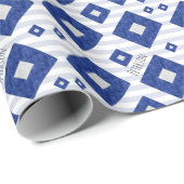 P PAPA-Signalflagge | Seecode Geschenkpapier (Rolleneckpunkt)