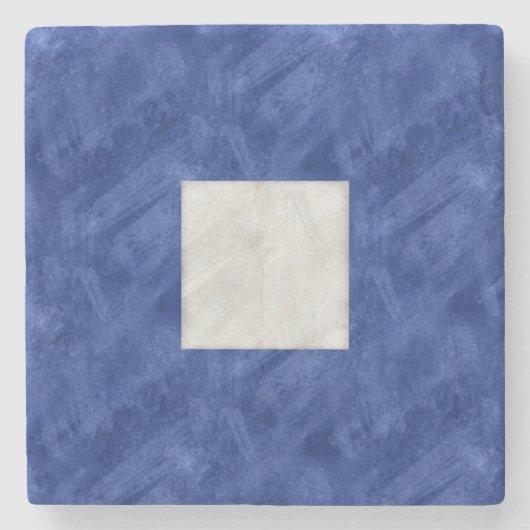 P Papa Wasserfarbe Wasserzeichen Seeflagge Steinuntersetzer (Vorderseite)