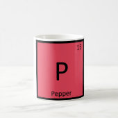 P - Periodische Tabelle für die Pflanzenchemie von Kaffeetasse (Mittel)