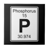 P - Phosphor Fliese (Vorderseite)