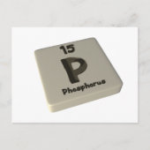P Phosphor Postkarte (Vorderseite)