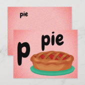 p - Piepskarte Postkarte (Vorne/Hinten)