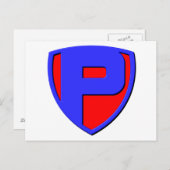P POSTKARTE (Vorne/Hinten)