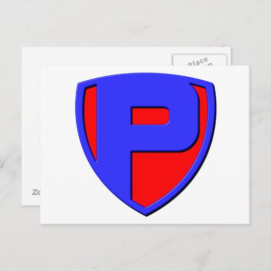 P POSTKARTE (Vorne/Hinten)