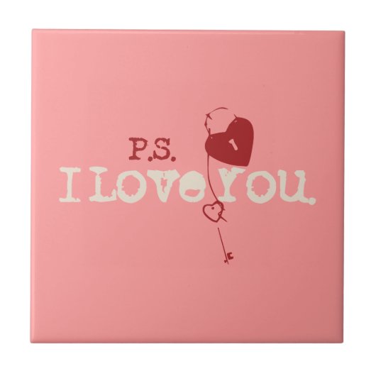 P.S.I Liebe Fliese (Vorderseite)