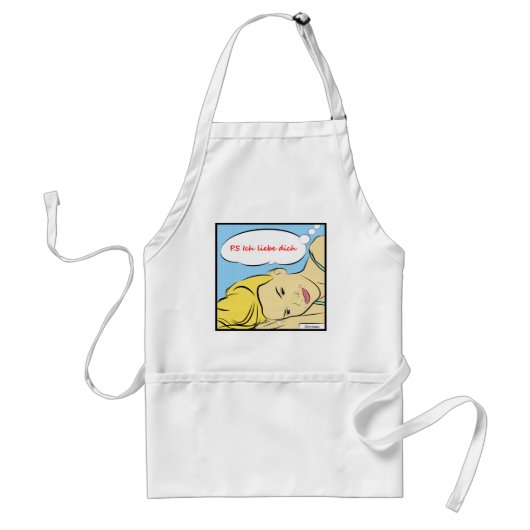 P.S Ich liebe dich Schürze (Vorne)