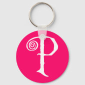 P SCHLÜSSELANHÄNGER (Vorderseite)