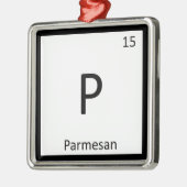 P - SILBERNES ORNAMENT (Links)