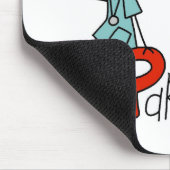 P steht für Rettungsassistent Mousepad (Ecke)