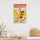 P.T. Barnum Centennial Circus Poster (Küche)