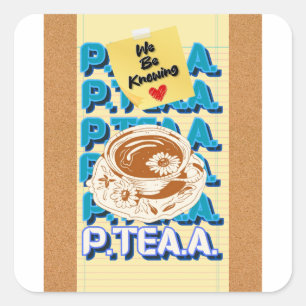 P-Tea-A Aufkleber