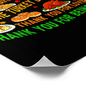 P The Cranberry Sauce Mashed Tatoes  Poster (Ecke)