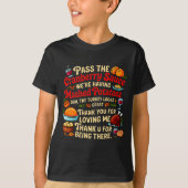 P The Cranberry Sauce We're Having Mashed Tatoes L T-Shirt (Vorderseite)