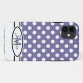 P- u. w-Tupfen-Monogramm iPhone 5 Fall Case-Mate iPhone Hülle (Rückseite (Horizontal))