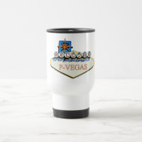 P-Vegas Sign Platteville Wisconsin Tasse