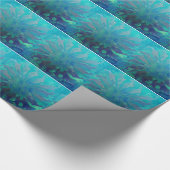 © P Wherrell digitale Malerei des Delphin-Kreises Geschenkpapier (Ecke)