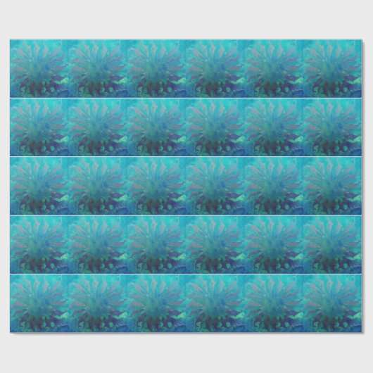 © P Wherrell digitale Malerei des Delphin-Kreises Geschenkpapier (Flach)