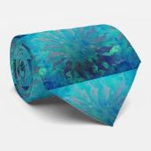 © P Wherrell digitale Malerei des Delphin-Kreises Krawatte (Gerollt)