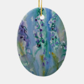 © P Wherrell stilvoller modischer Impressionist Keramikornament (Hinten)