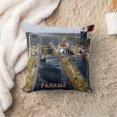 PA0003 Amerika - Panama - Kanallappen - Panoramaau Kissen (Decke)