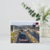 PA0003 Amerika - Panama - Kanallappen - Panoramaau Postkarte (Stehend Vorderseite)