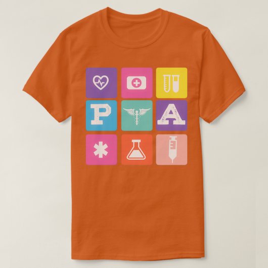 PA Abschluss Ts PA Arzt Assistentin T-Shirt (Design vorne)